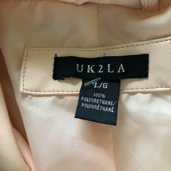 UK2LA Leather Jacket - Picture 4 of 5